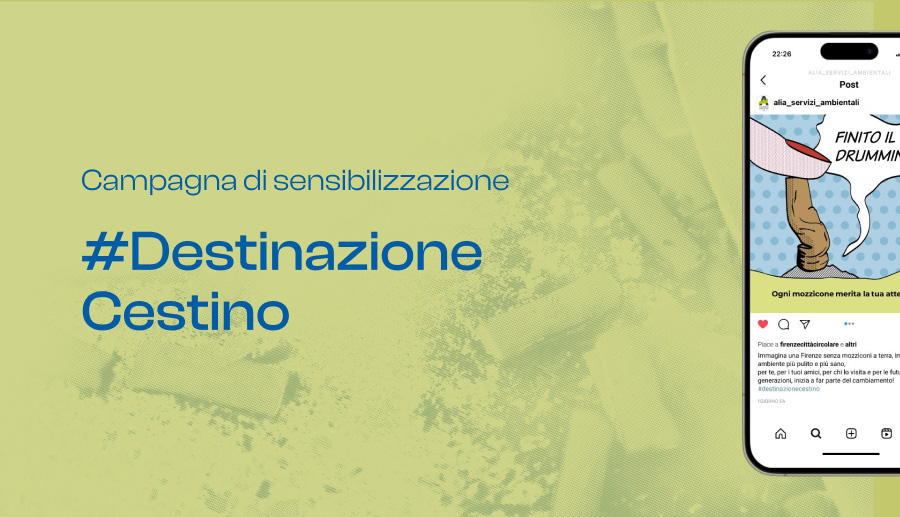 Awareness-raising campaign in Florence with as promoter 